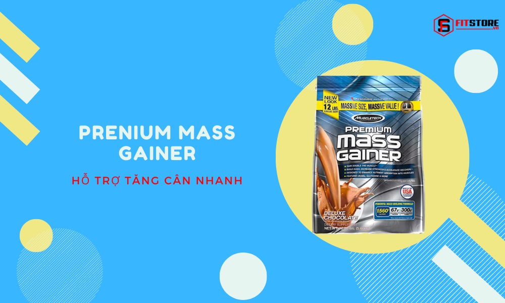 Muscletech Premium Mass Gainer 12Lbs 1 Prenium Mass Gainer - Hỗ Trợ Tăng Cân Nhanh Trong Thời Gian Ngắn