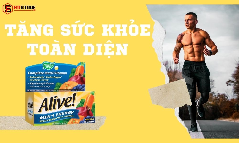Alive Mens Energy Bổ Sung Vitamin Toàn Diện Cho Nam