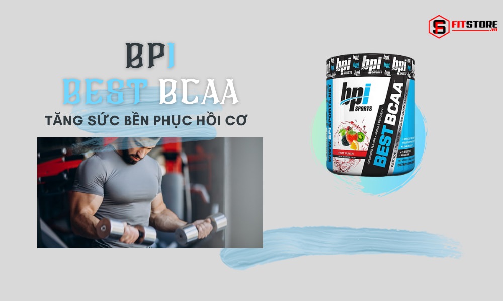 BPI Best BCAAs 1 BPI Best BCAAs - Tăng Sức Bền Phục Hồi Cơ