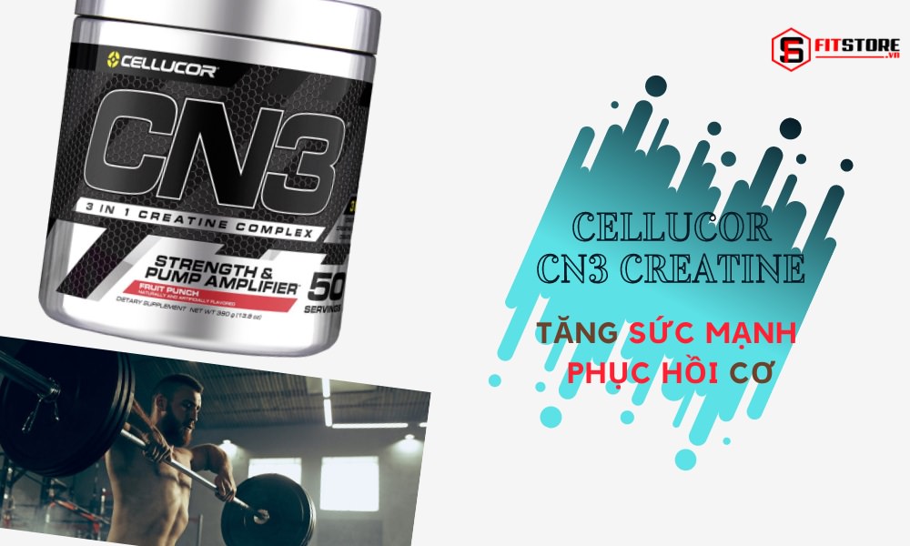 Cellucor CN3 Creatine 1 Cellucor CN3 Creatine - Tăng sức mạnh và phục hồi cơ