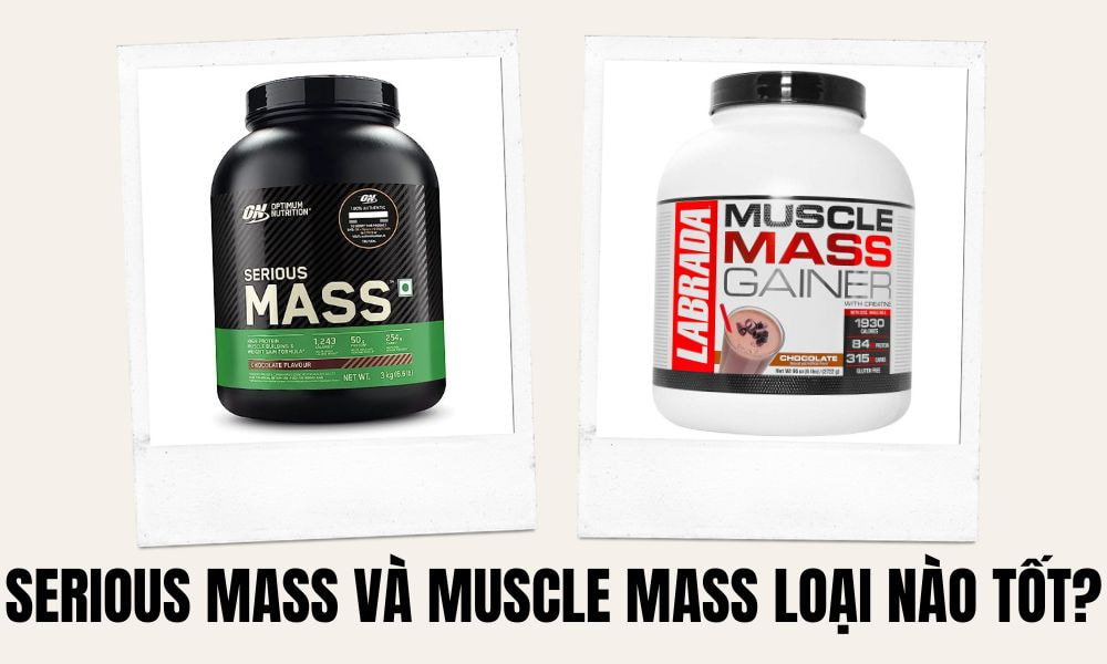 Serious Mass và Muscle Mass Gainer