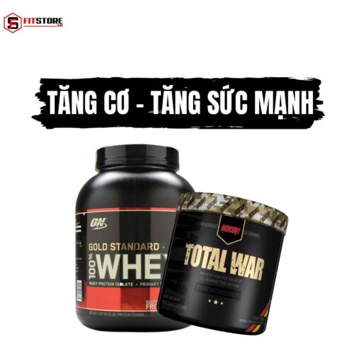 Whey Gold 5Lbs Total War Preworkout